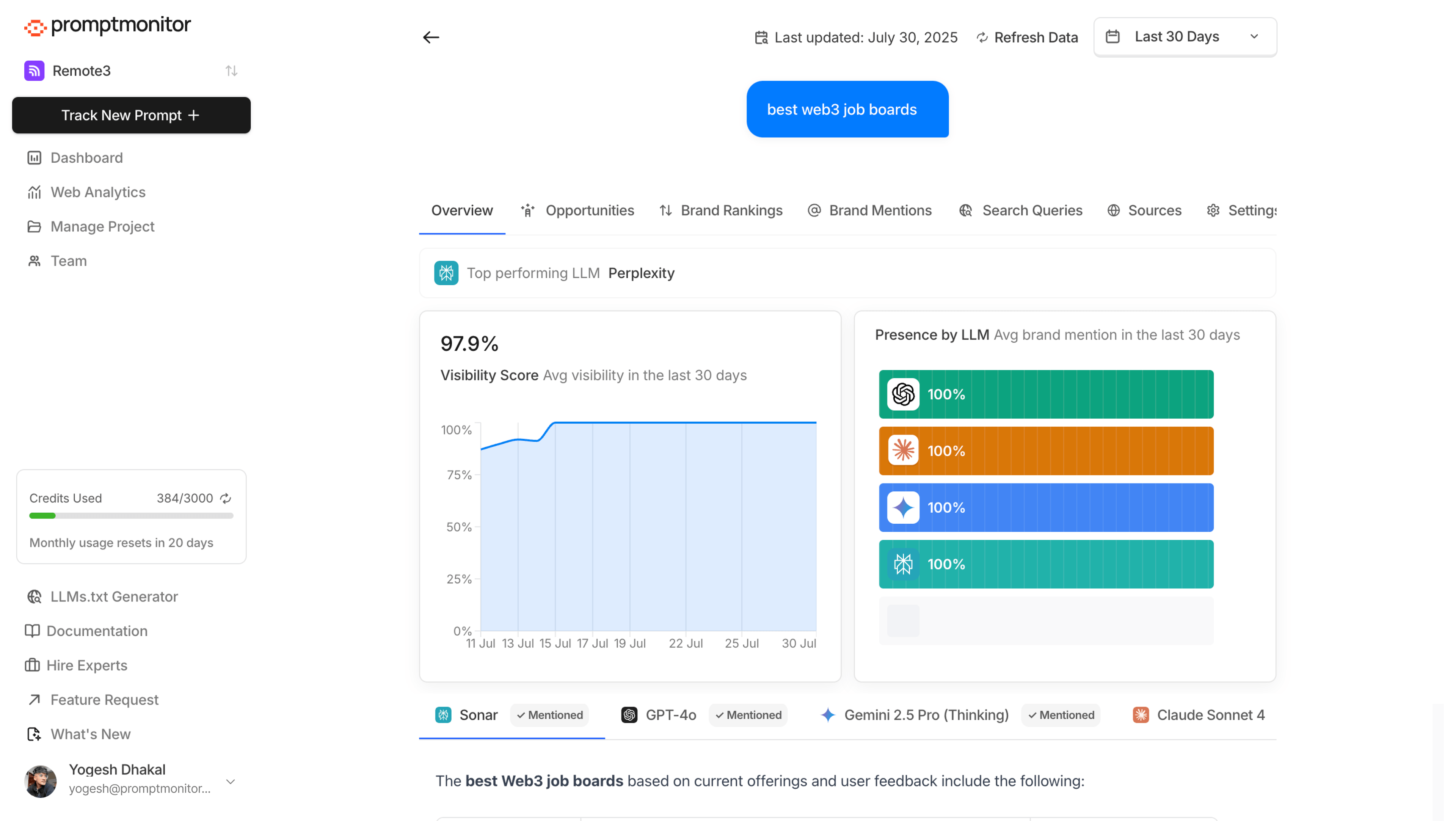 ai search optimization tool